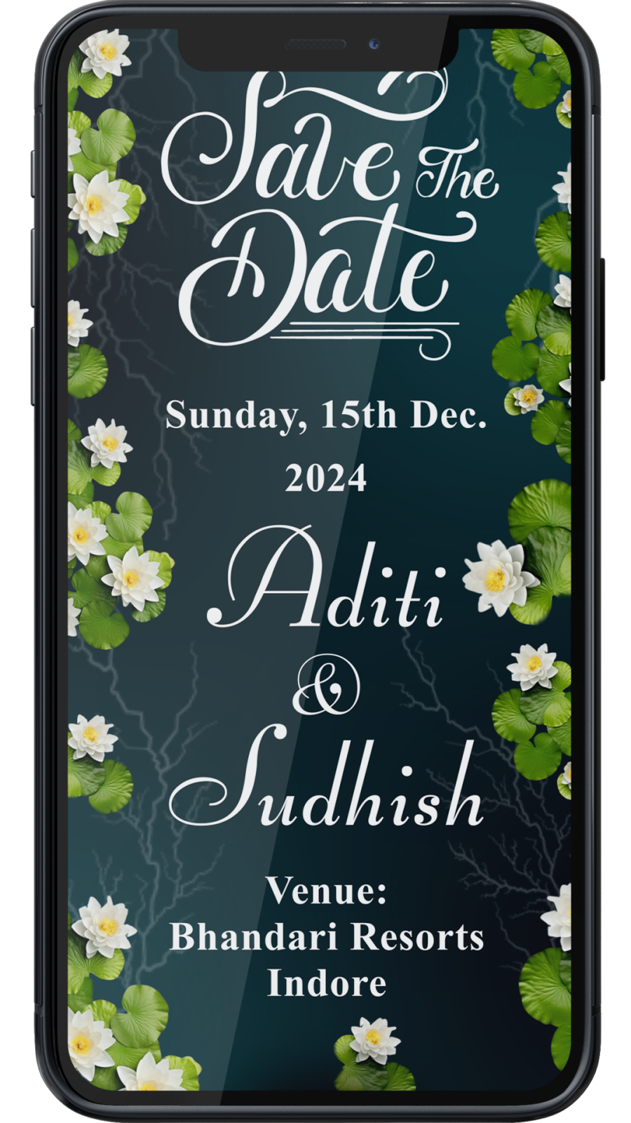 save the date wedding invitations video