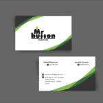 Mr Button visiting card