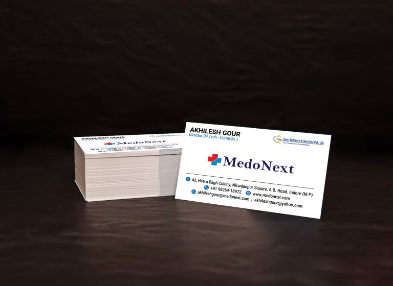 Medonext Visiting card