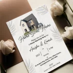 Home Invitation, Invitation, house warming